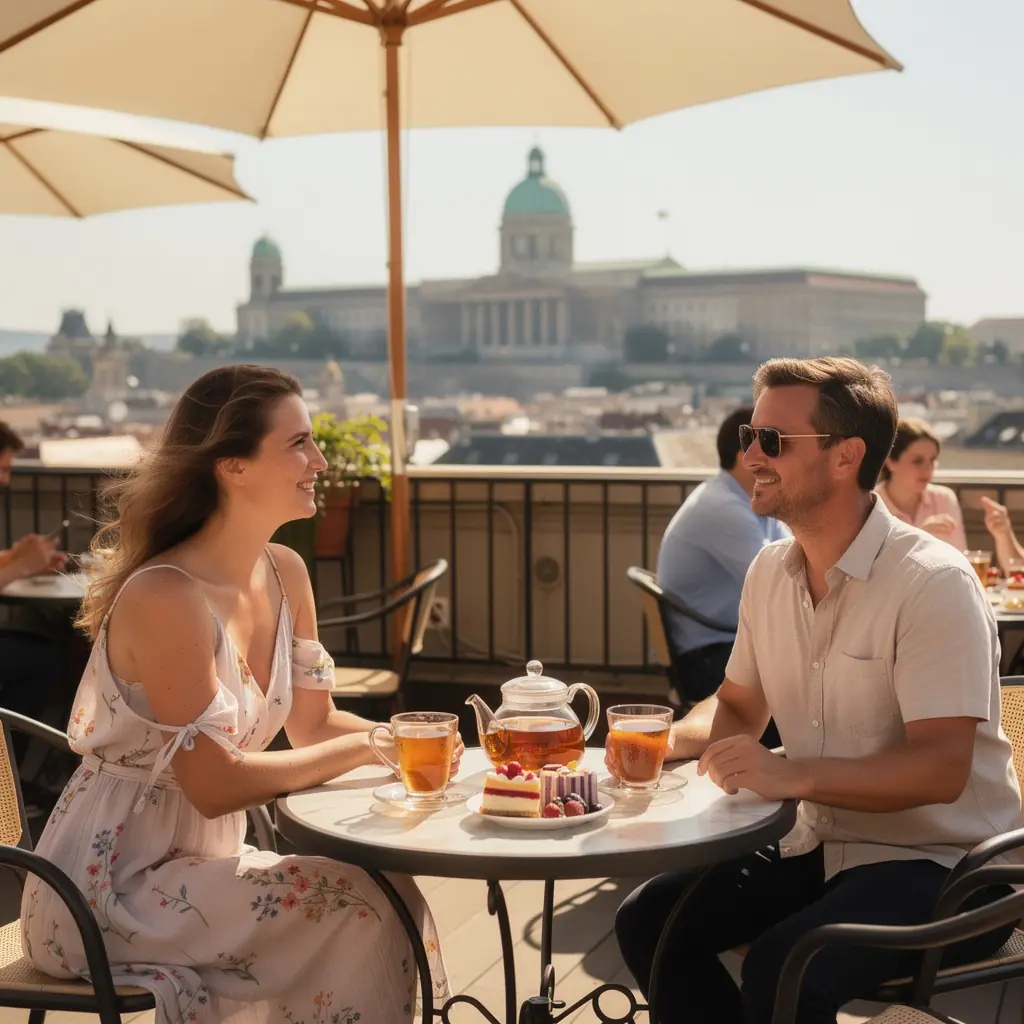 Kávémentes, afrikai tea üvegben, napfényben csillogó aranysárga árnyalatban.